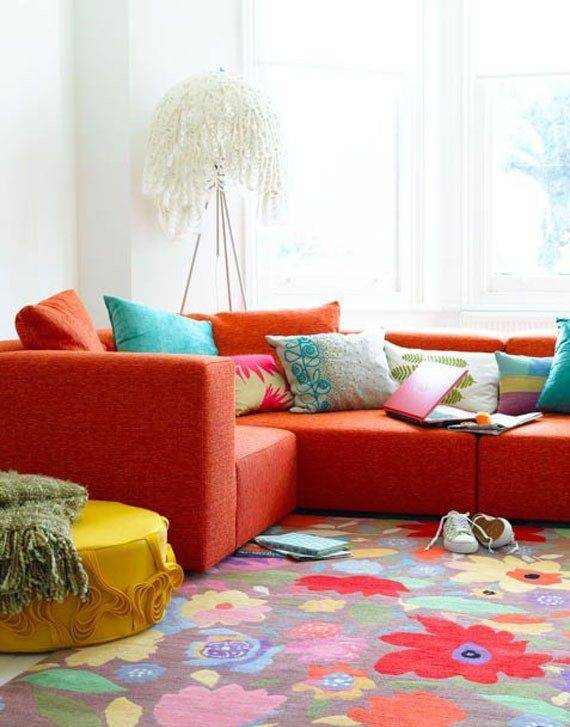 Những mẫu thảm phòng khách đẹp mắt