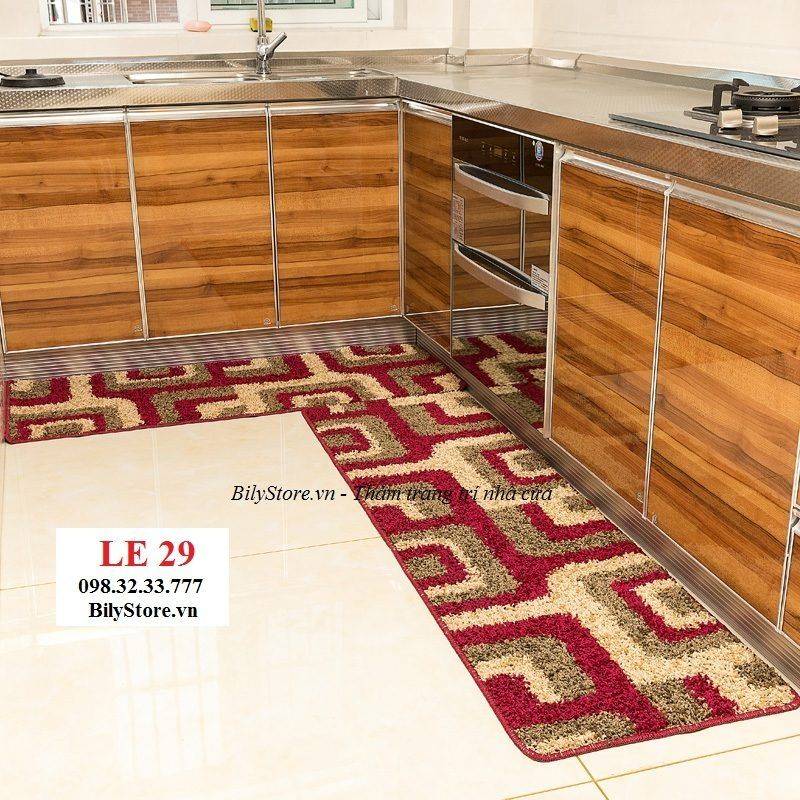Thảm bếp sợi len cao cấp LE29